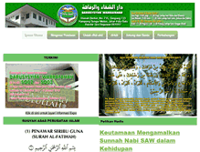 Tablet Screenshot of darusysyifa-warrafahah.org